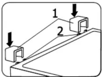Orima ORCD-350 - Do not rise or push it taking by handles. Handles may break. - 1
