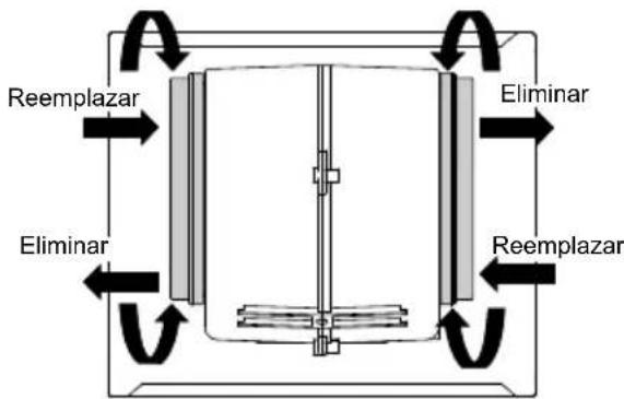 ASPES ACI1660B - REEMPLAZO DEL FILTRO DE CARBÓN ACTIVADO - 1