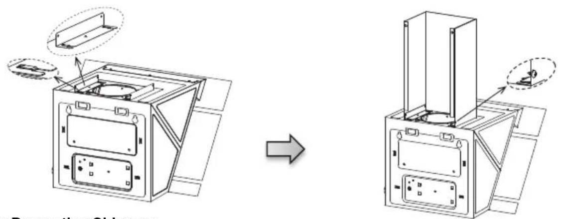 ASPES ACI1660B - Lower Decorative Chimney - 3