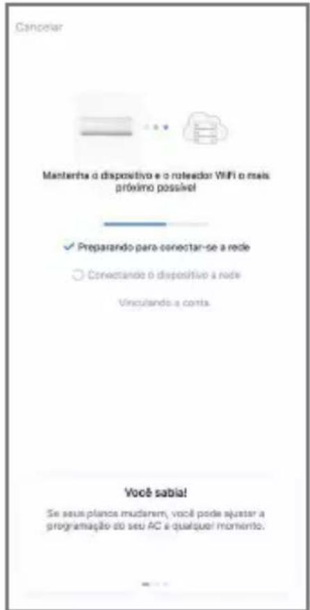 MIDEA 38AGVQI12M5 - - Conectando a Unidade ao "SmartHome" (cont.) - 5