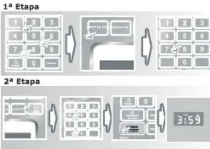 Philco PMO25B - PROGRAMANDO COM O TIMER - 1