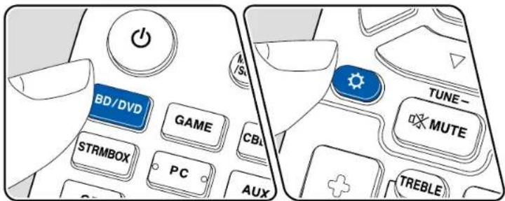 BD/DVD GAME STRMBOX PC AUX TUNE~ MUTE TREBLE