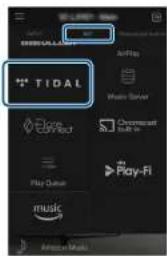 TIDAL Music Server Elicite Chrysler Play-On Play-Fi music