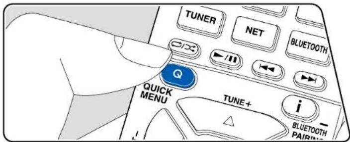 TUNER NET BLUETOOTH QUICK MENU TUNE+ i BLUETOOTH PAIRIN