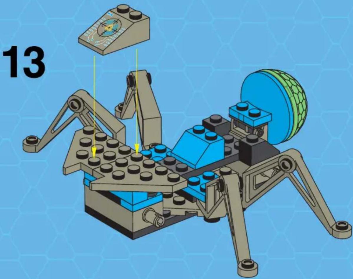 LEGO SPACE INSECTOIDS - VEHICLE - 12 - 2