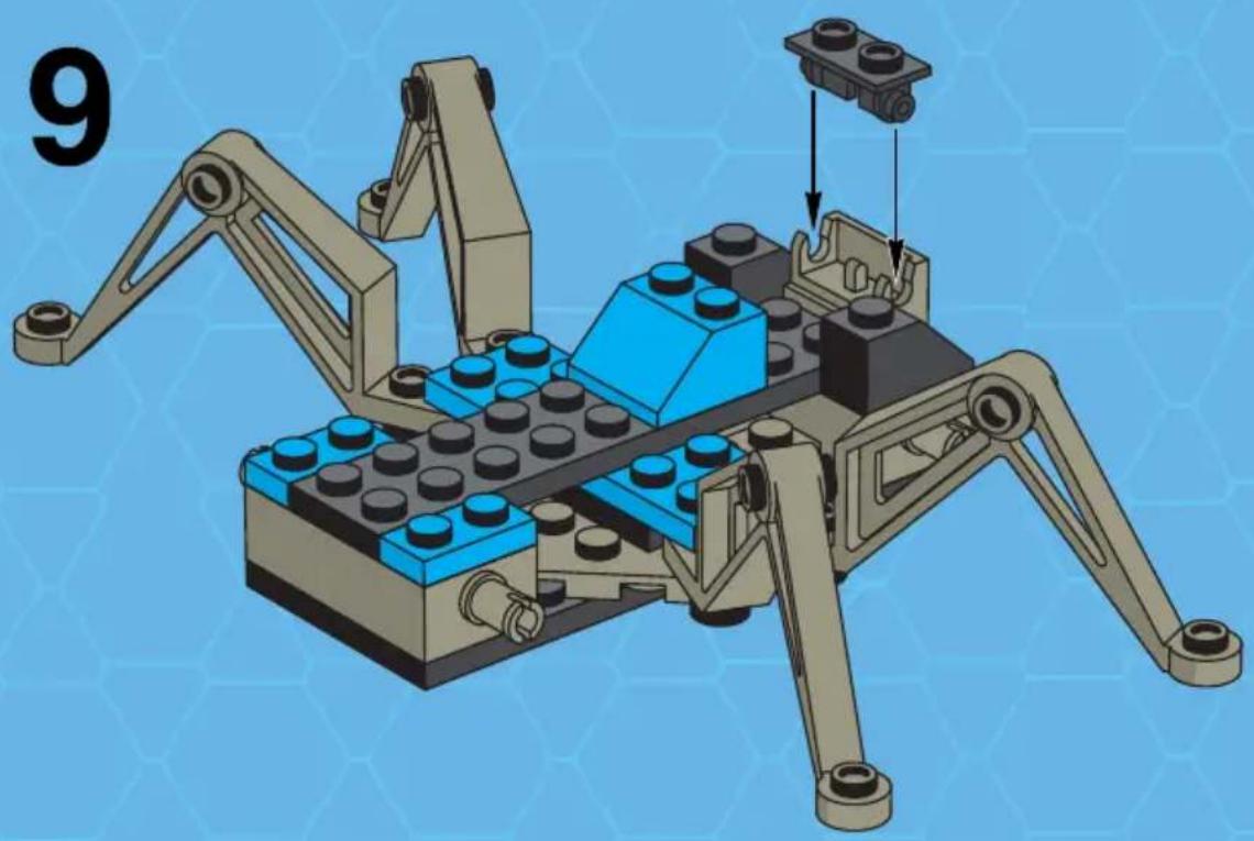 LEGO SPACE INSECTOIDS - VEHICLE - 10
