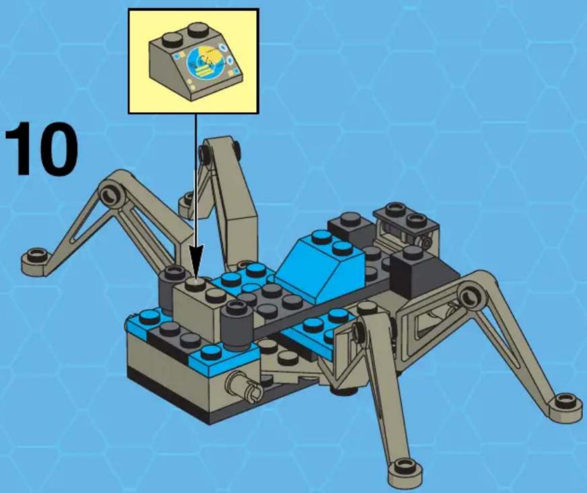 LEGO SPACE INSECTOIDS - VEHICLE - 11