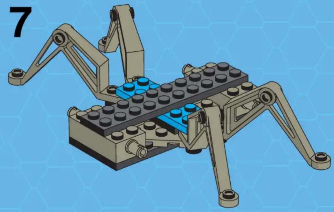 LEGO SPACE INSECTOIDS - VEHICLE - 8
