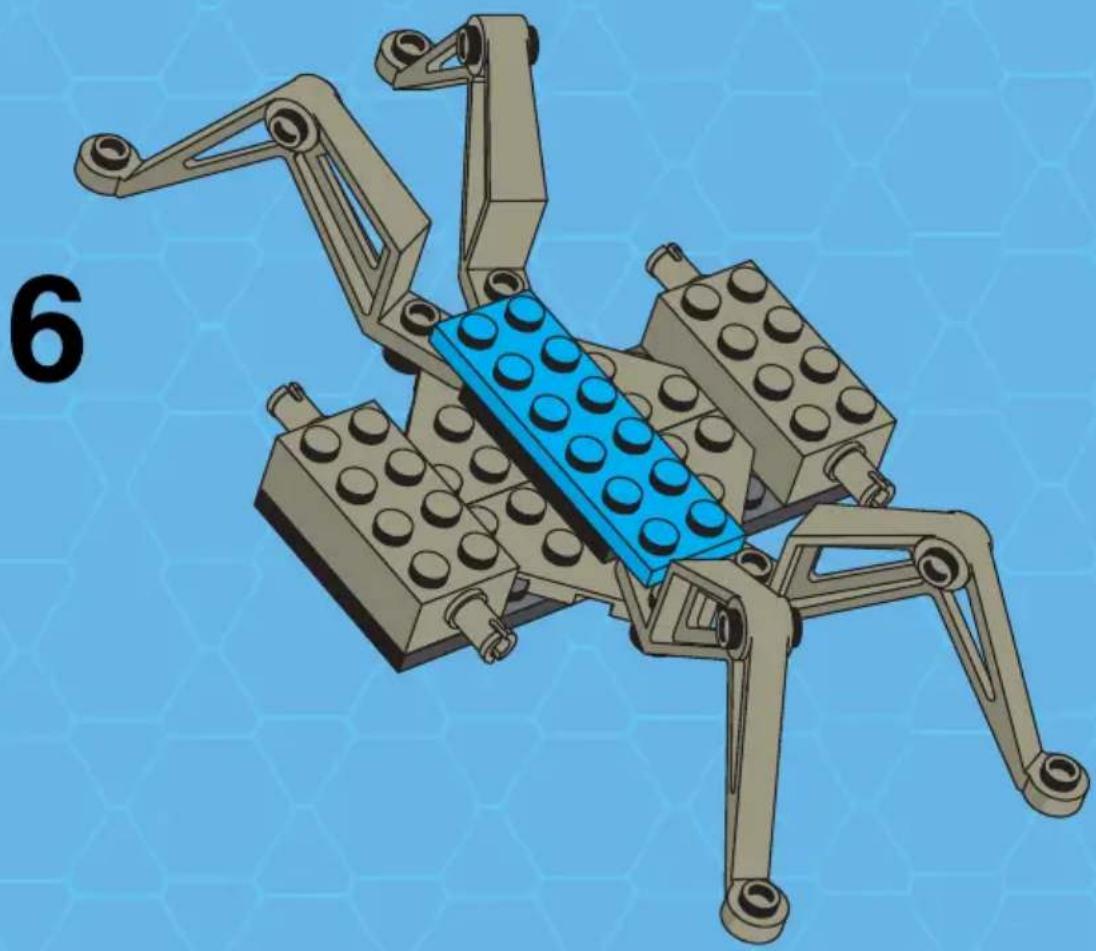LEGO SPACE INSECTOIDS - VEHICLE - 7