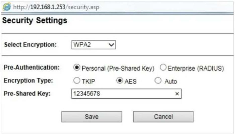 Planet WNAP-6325 - Starting Setup in the Web UI - 6