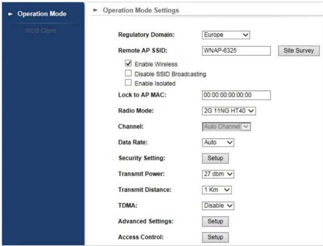 Planet WNAP-6325 - WDS Client - 1