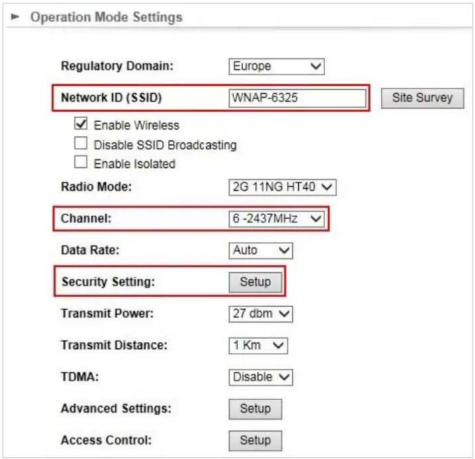 Planet WNAP-6325 - Q1: How to set up the AP Client Connection - 4