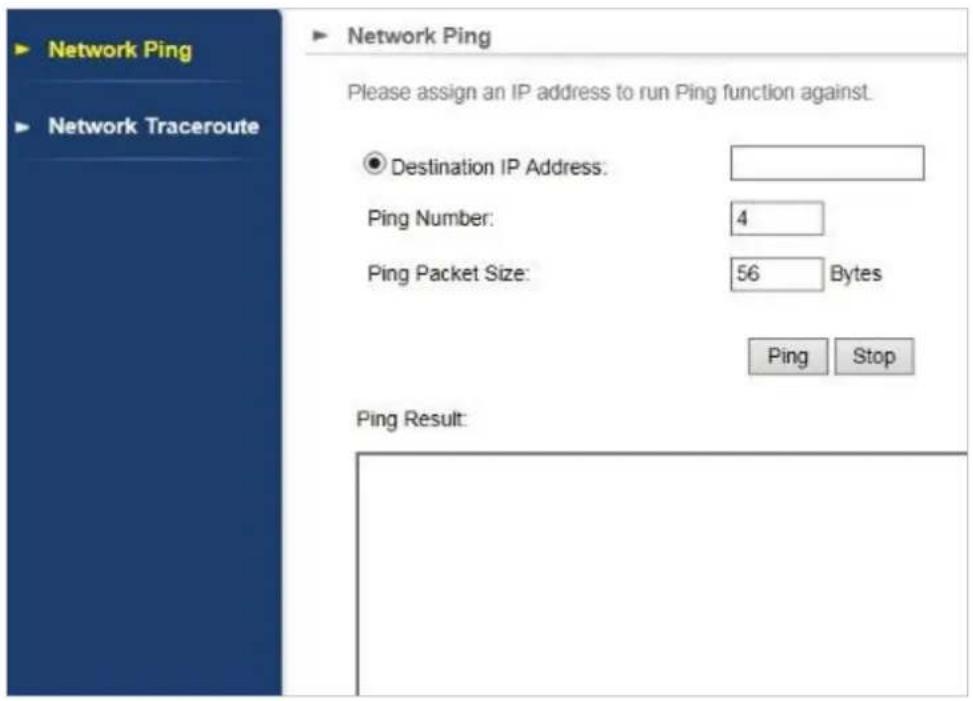Planet WNAP-6325 - Network Ping - 1