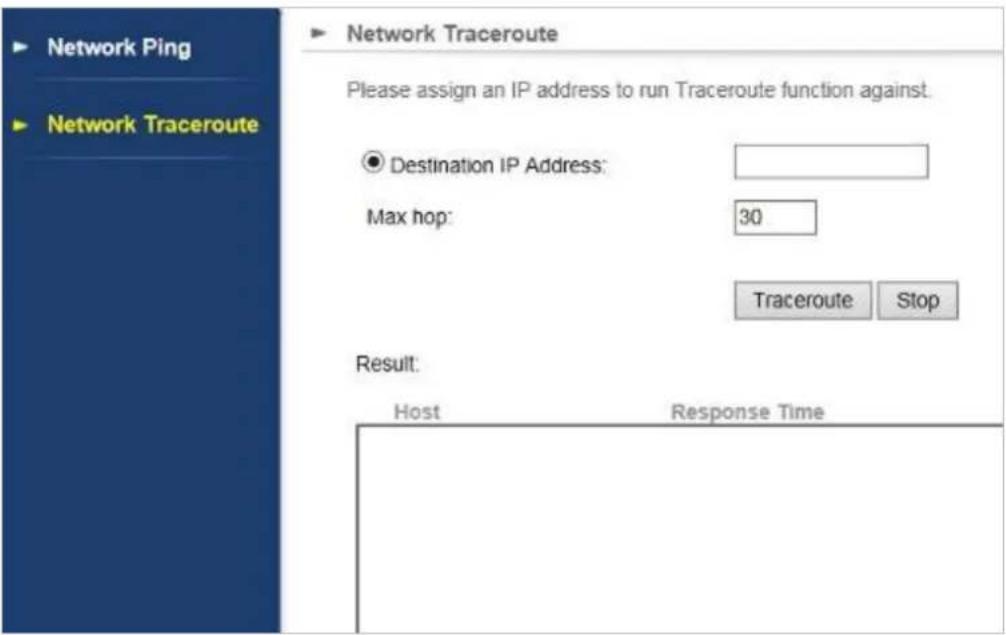 Planet WNAP-6325 - Network Traceroute - 1