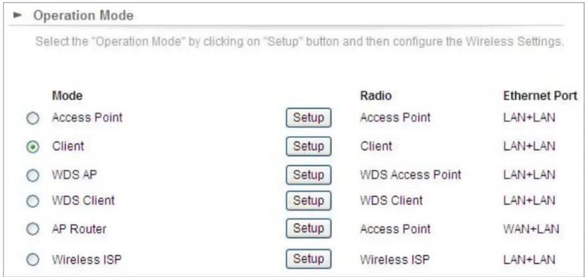 Planet WNAP-6325 - Q1: How to set up the AP Client Connection - 7
