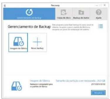 SAMSUNG X series NP270E5KE - Restaurando para os padrões de fábrica - 1