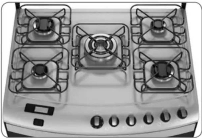 Brastemp BYS5TAR - Ative! Duplo Forno 4 ou 5 bocas - 2