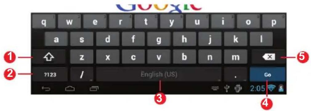 q w e r t y u i o p a s d f g h j k l z x c v b n m 7123 / English (US) . Go 2:05