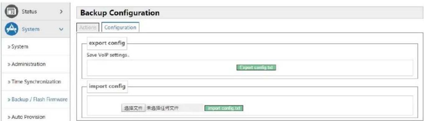 Fanvil G100S - Backup/Flash Firmware - 2