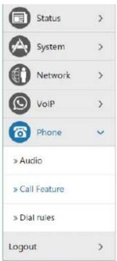 Fanvil G100S - Call Feature - 1