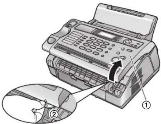 PANASONIC KX-FL401SP - Precaução: - 5