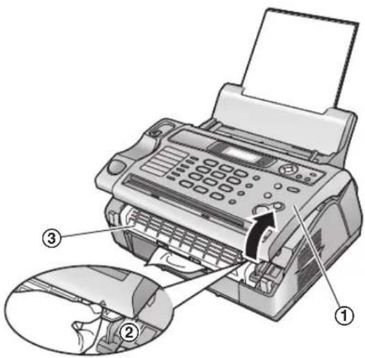 PANASONIC KX-FL401SP - Precaução: - 1