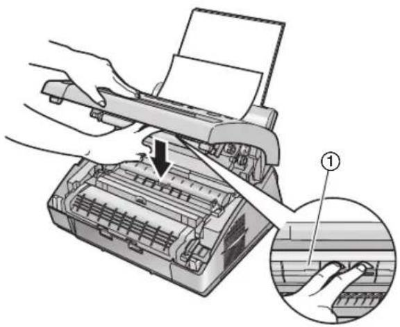 PANASONIC KX-FL401SP - Ajuda - 1