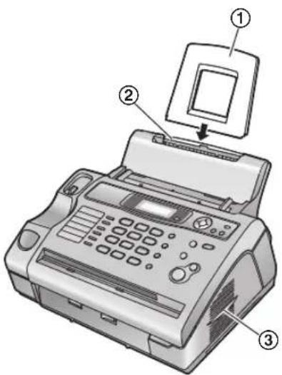PANASONIC KX-FL401SP - Suporte de papel - 1