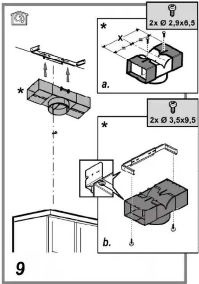 2x Ø 2,9x6,5 a. 2x Ø 3,5x9,5 b. 9