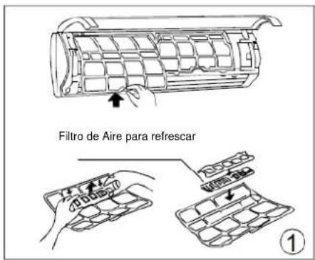 Jocel JACR-24HRN1/QB8W - Limpieza del filtro del aire - 1