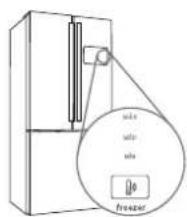 Brastemp GRO80AB - CONTROLE DE TEMPERATURA DO FREEZER - 1