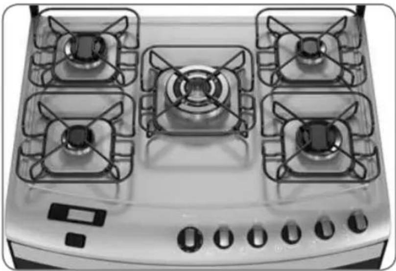 Brastemp BFD5QA - Ative! Duplo Forno 4 ou 5 bocas - 2