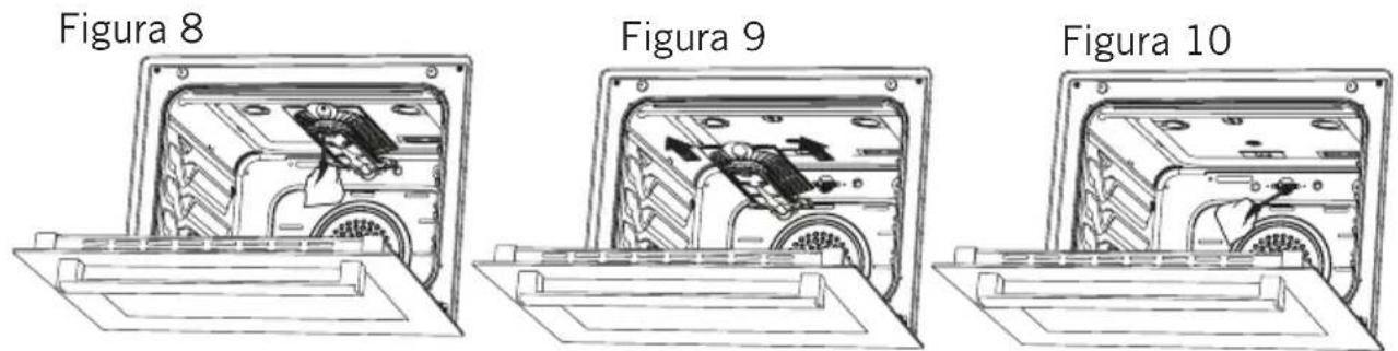 Orima OR 645 XF - Desmontagem do queimador superior: - 1