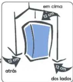em clima 12 cm 12 cm atrás 12 cm dos lados