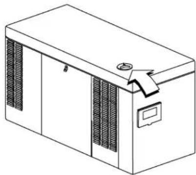 Generac RG04524KNSX - Fill Oil Supply Tank - 1