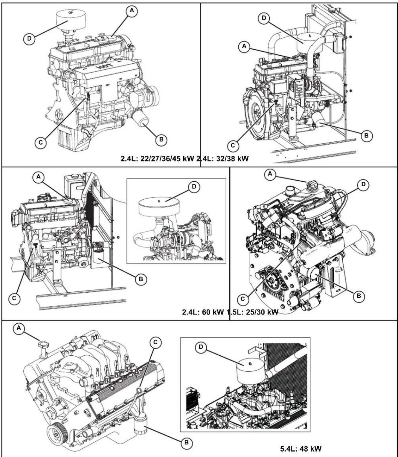 Generac RG04524KNSX - WARNING - 3