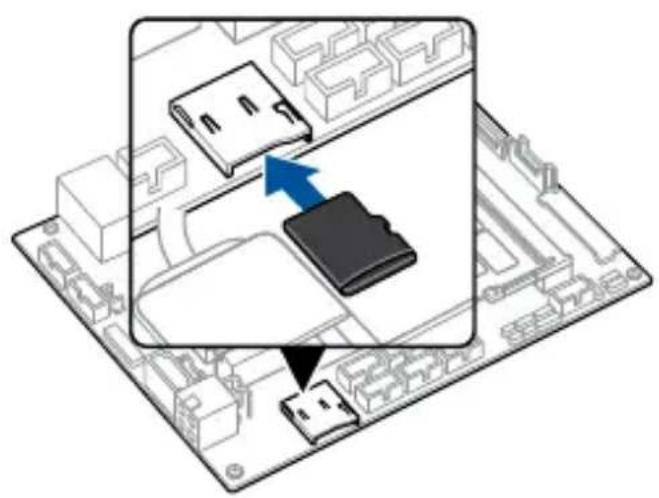 ASUS E394S-IM-AA - Installing an Micro SD card - 1