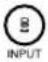 SHARP DT-400 - Select the INPUT mode - 1
