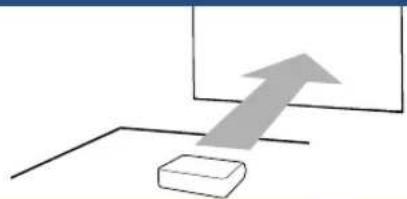 SHARP DT-400 - Place the projector facing a screen - 1