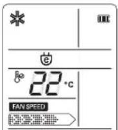 * 22 °C FAN SPEED
