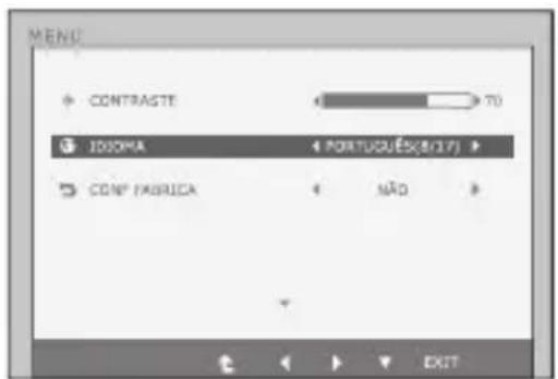 LG E1941CP - Ajuste e seleção do On Screen Display (OSD) - 2
