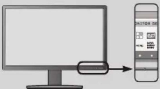 LG E1941CP - Ajuste e seleção do On Screen Display (OSD) - 1