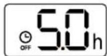 MIDEA 38AGVQB24M5 - Para configurar o Timer Desligar (OFF) - 1