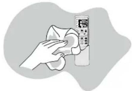 MIDEA 42XQV60C5 - Limpeza da unidade interna e controle remoto - 3