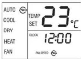 MIDEA 42XQV60C5 - Configuração do relógio - 1