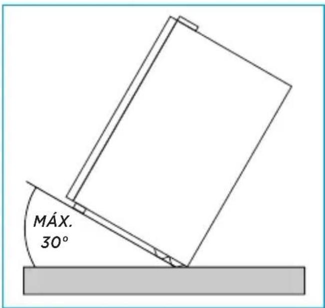 MÁX. 30°