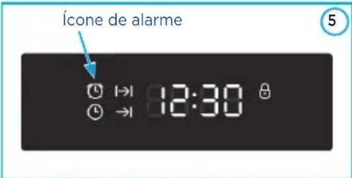 MIDEA TCD80P2 - Ajuste de alarme: - 2