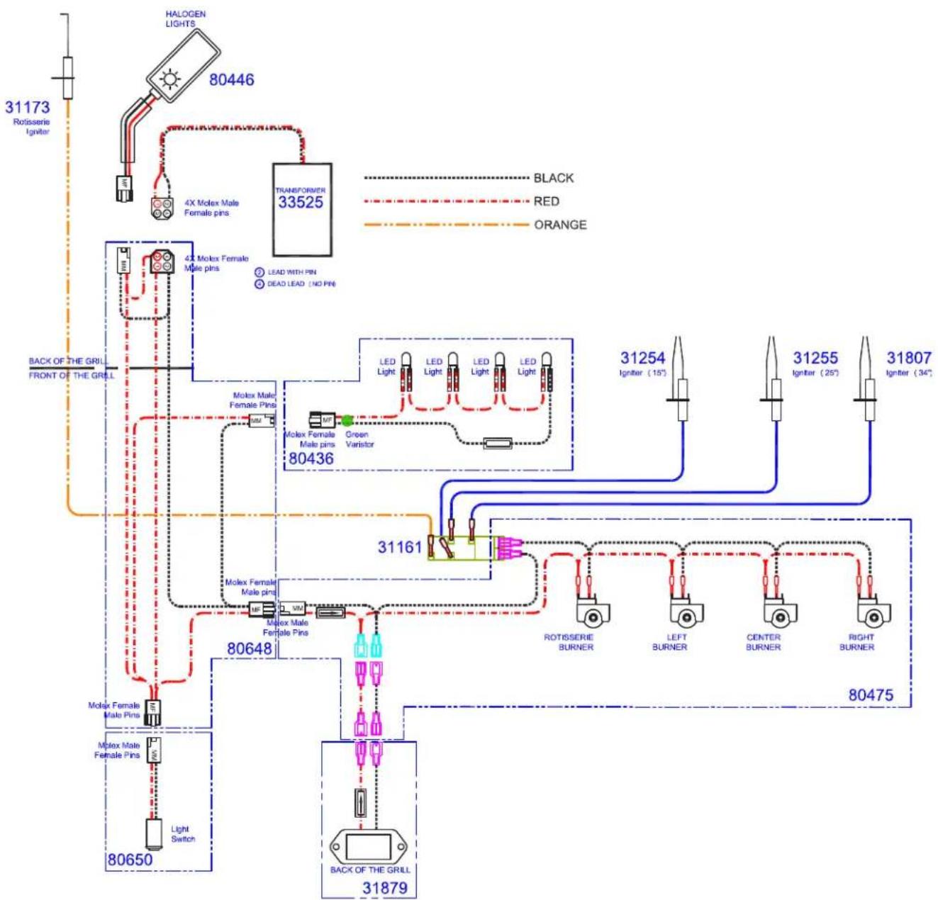 Sedona L600 LP - WIRING SCHEMATICS - 2
