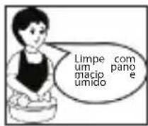 Britania BR12000FM5 - Limpeza do Painel Frontal - 3