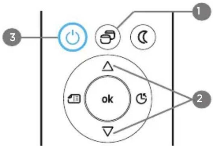 MIDEA 40KWQX48C5 - - Desligar: - 1